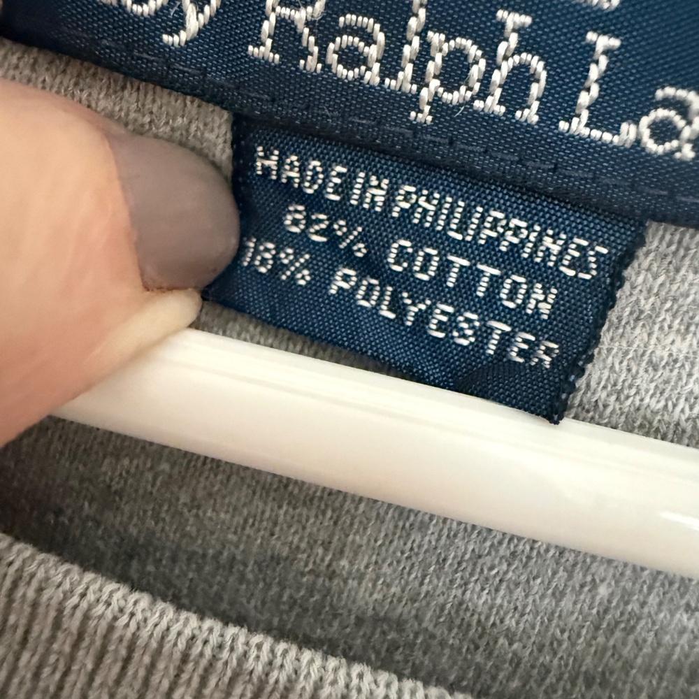 Polo Ralph Lauren grey XL sweatshirt - Picture 8 of 8